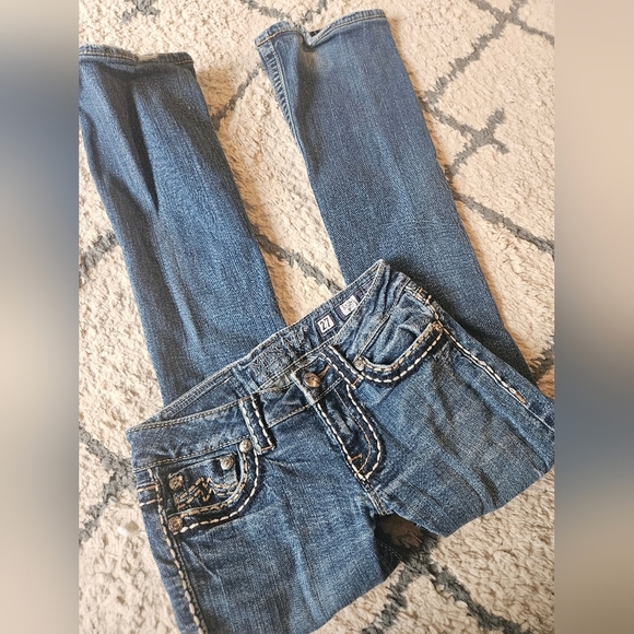 Miss Me Irene Boot Cut Jeans Size 27 - Picture 2 of 4